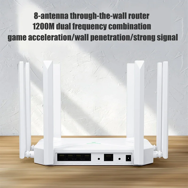 Suporte a Roteador sem Fio para Casa e Escritório Repetidor Wi-fi Roteador Banda Larga ap Amplificador de Sinal Firewall Linhas - Imagem 5