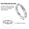 88987-8116fd.jpg Bague en argent sterling 925 véritable, forme de cœur, trèfle, bijoux pour femmes, cadeau d'anniversaire, de fiançailles