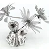 Flower Arrangement 3D Metal Puzzle Flower Plant Potting Model Assembly Puzzle Kits Jigsaw Toys For Kids Adult 2