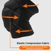 1Pair Protective Knee Pads Eva Thick Sponge Knee Pads Brace Support for Cycling,workout,sports,anti Slip Collision 6