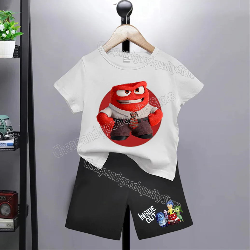 thumbnail image 1 of Disney-Conjunto de camiseta de algodón para niño y niña, ropa deportiva para niño y niña, camisetas de cómic, ropa informal para bebé, regalo, 1 of 5
