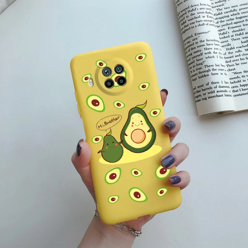 Smile Painted Matte Silicone Soft Shockproof Phone Case for Xiaomi Mi 10T Lite 5G