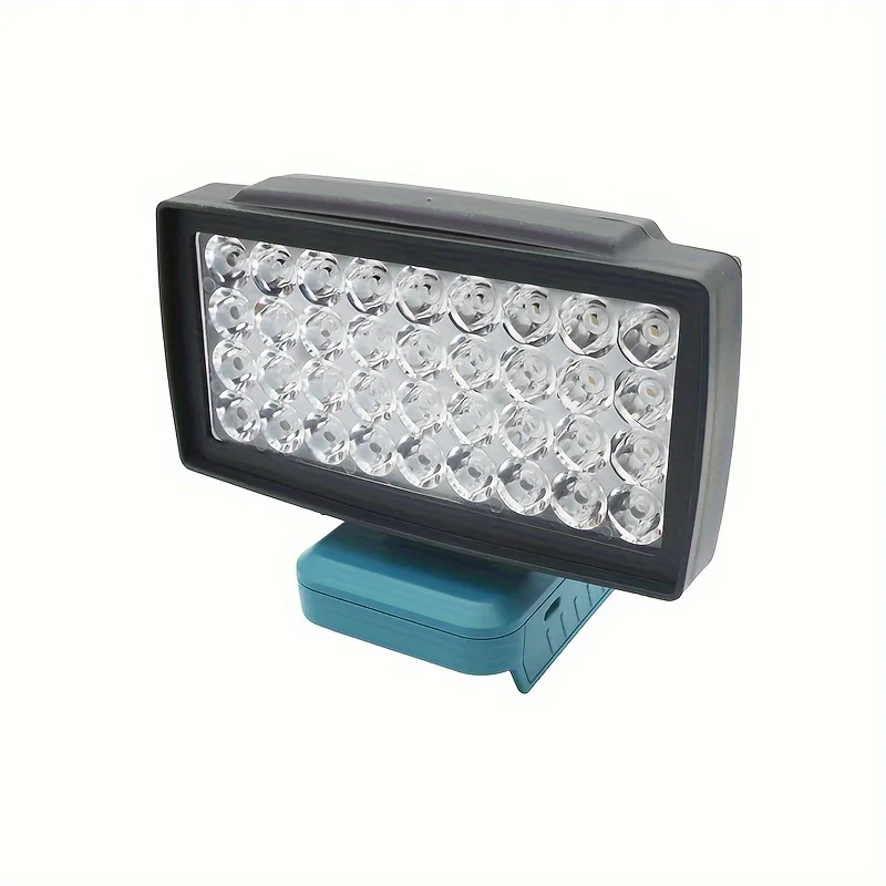Portable LED Work Light For Makita 18V Battery 20W 3500LM USB Type C Charging Low Voltage Protection