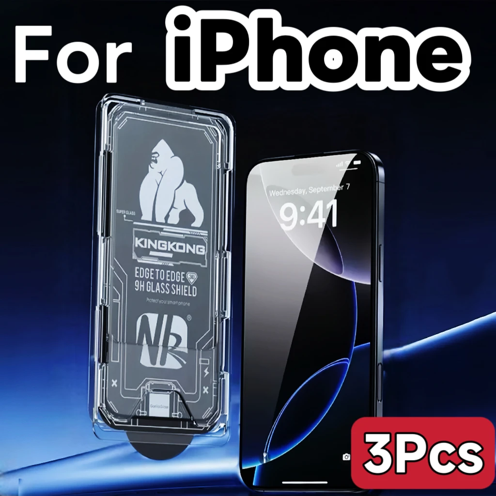 Premium Tempered Glass Screen Protector - Gorilla NK HD Silk Screen, Dust-Free Application