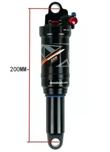 Amortisseur arrière de suspension de vélo avec verrouillage de rebond
