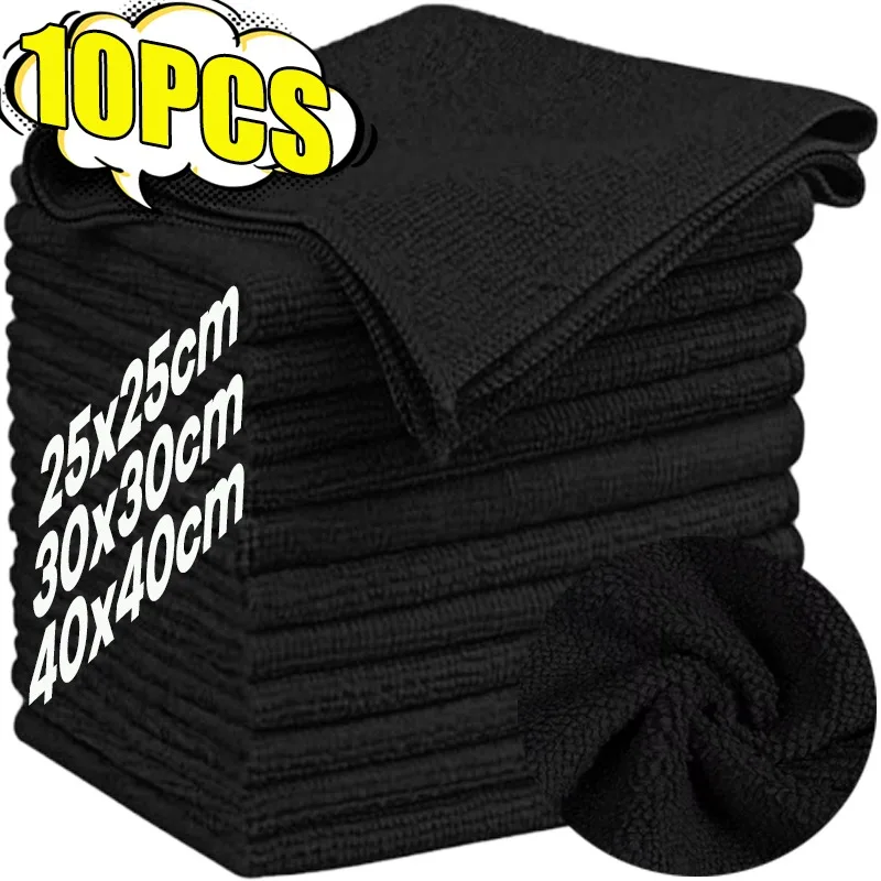 Microfiber towel cleaning cloth microfiber cleaning cloths microfiber car towel microfiber towels microfiber washing towel fiber car wipes 1-10pcs Towel Car Wipe Towel Microfibre Car Cleaning Rags Thickened Absorbent Household Kitchen Super Absorbent Rags