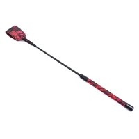 45CM Riding Crop PU Leather Whip with Premium Quality Red Cloth cover Crops Equestrianism HorseWhip new 2