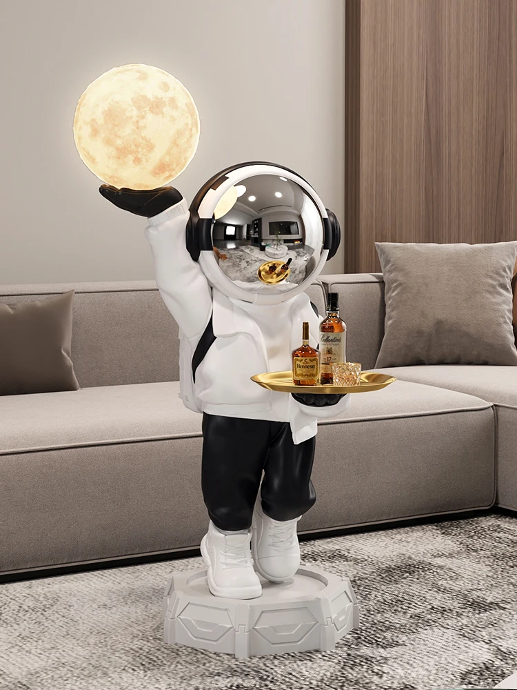 

80 Cm Astronaut Floor-standing Ornaments, Astronauts For Living Room And Home, Sofa Decorations, Moving Gifts, Lamps, Trays