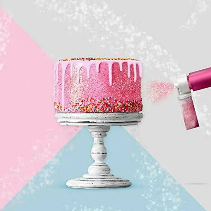 Cake Airbrush Spray Gun with 4pcs Cake Spray Tube Manual Cake Decorating  Supplies DIY Baking Tools for Cupcakes Desserts Cookies - AliExpress