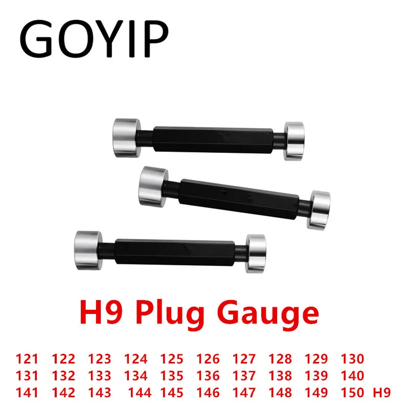 

121 122 124 126 127 128 129 130 132 135 142 145 148 149 150 H9 Smooth Plug Gauge GO NO-GO Gage Support Customization