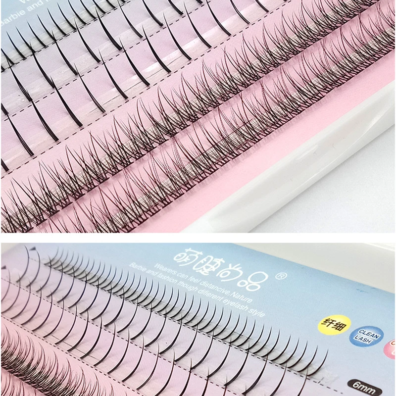 False Eyelashes Pairing Fairy Eyelashes Makeup For Beginners A-shaped False Eyelash Box For Eyelash Extensions