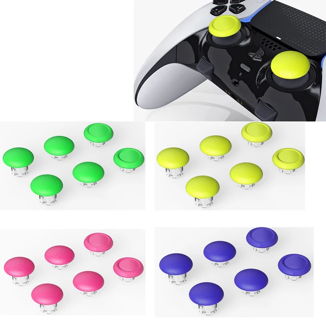  Performance Thumbstick Caps Replacement Kit for PS5 DualSense  Edge Controller, Thumb Stick Grips Accessories for PlayStation 5 Pro Elite  Controller (Standard Concave*2, Low Dome*2, High Dome*2, Green) : Video  Games