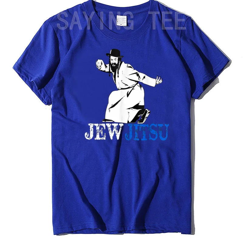 I Know JewJitsu Shirt Rabbi Horah Dance Jiu Jitsu Je T-Shirt Funny Short Sleeve Graphic Tee Tops Streetwear Fashion_voghion.com