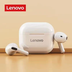 Lenovo LP40 Pro TWS Bluetooth Earphones with Ergonomic Design and Powerful Transmission (White)