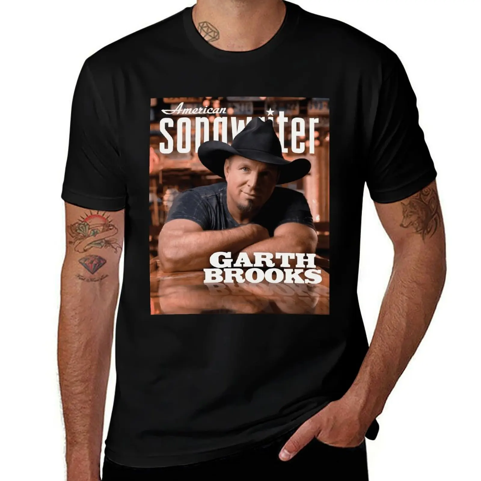 Graphic Garth Brooks American Music Country Fans Men Women T-Shirt