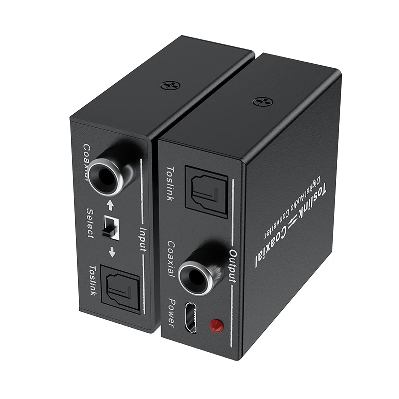 Audio Cable Adapter Audio Plug Adapter Type C Audio Adapter Toslink Coaxial Bi-directional Audio Converter Spdif toslink to Coaxial audio or coaxial to toslink digital