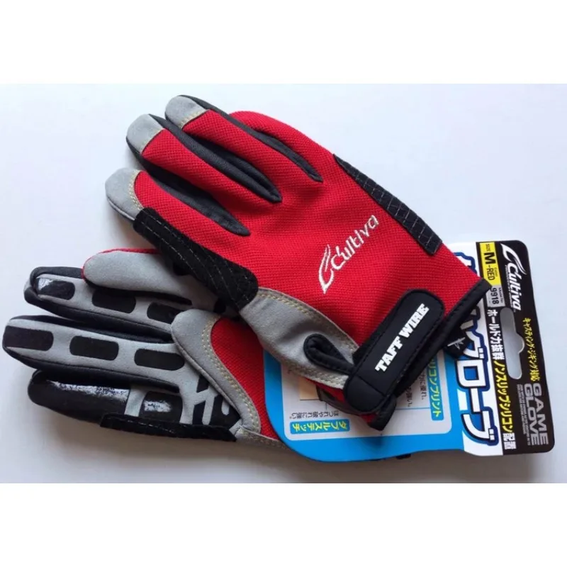 Japanese Brand Men Women Full Finger Fishing Gloves Sports Outdoor Gloves Outdoor Climbing Anti-skid Male