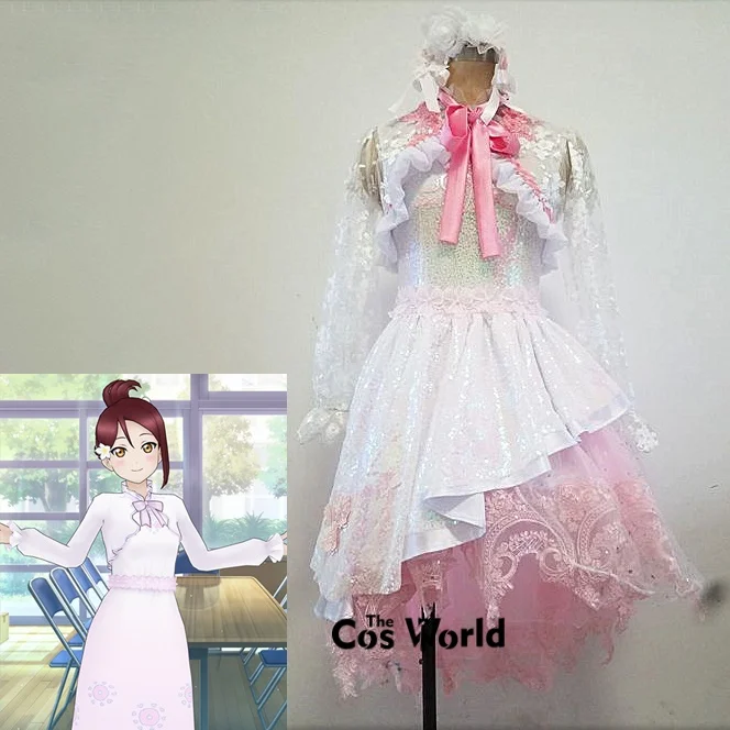 Love Live Sunshine Aqours 4th Thank You Friends 9 Characters Takami Chika Ohara Mari Outfits Anime Customize Cosplay Costumes -> Aqours 4th Thank You Friends 9 Characters Cosplay Costumes 22