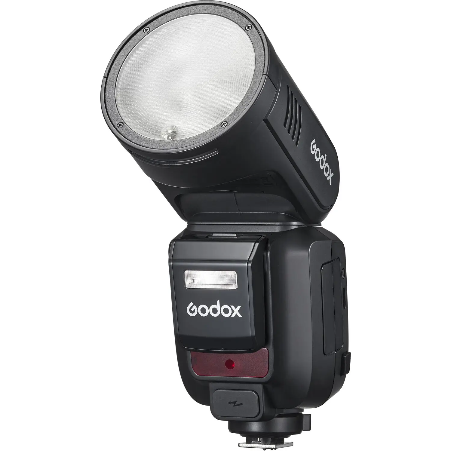 Godox V100 V100C V100N V100S Round Head Camera Flash Wireless Transmission Speedlite Flash for Canon Nikon Sony Fuji Olympus camera flash