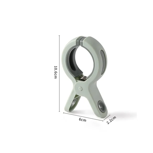 3Db Ruhák Csapdák Műanyag Fogas Klipek Szélálló Ruhacsipeszek Otthoni Nagy Ruhás Szárításhoz - Image 6