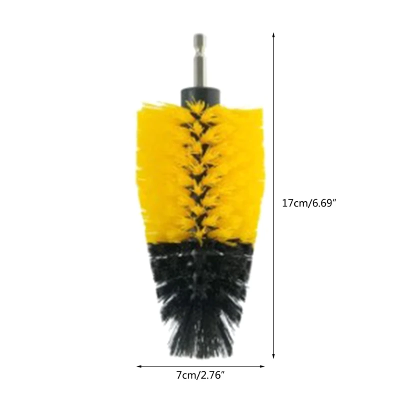Time Saving Cleaning Solution Conical Pointed Drill Brush for All Surfaces Effortless Cleaning Conical Pointed Brush 6