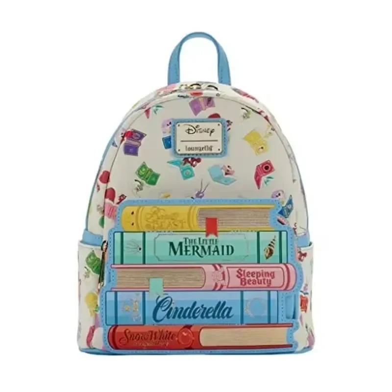 thumbnail image 1 of Nuevo bolso de hombro con doble correa para mujer de Loungefly Disney Princess Books Classics, mochila práctica para niños, regalos para niñas, 1 of 5