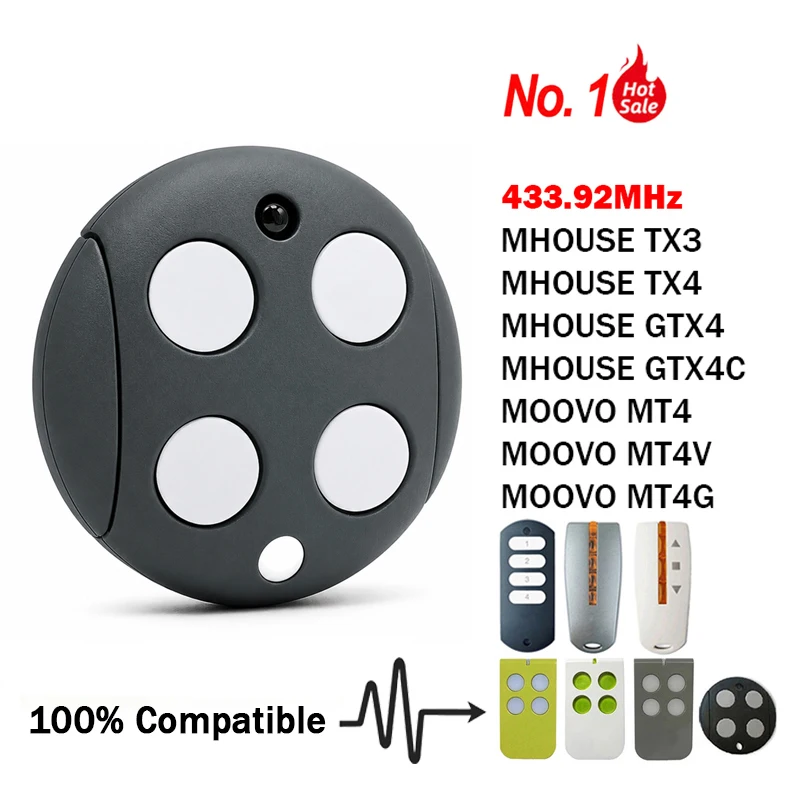 Special Offer: New Universal Garage/Gate Remote Control Transmitter - 433.92MHz