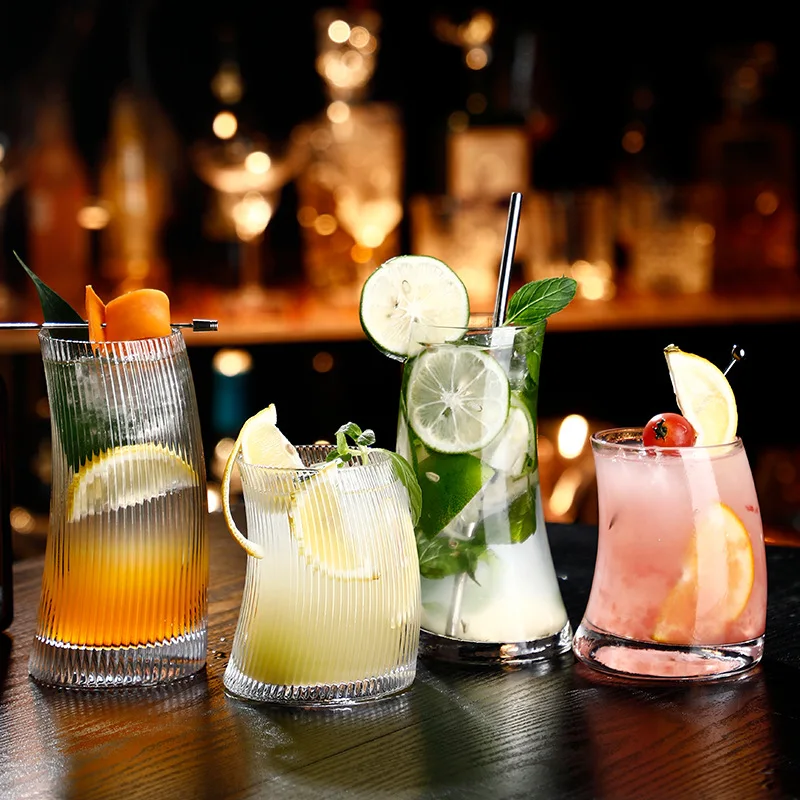 

Glass Cup Glass Transparent Whiskey Glass Home Creative Liquor Spirits Wine Glass Beer Glass Cocktail Glass