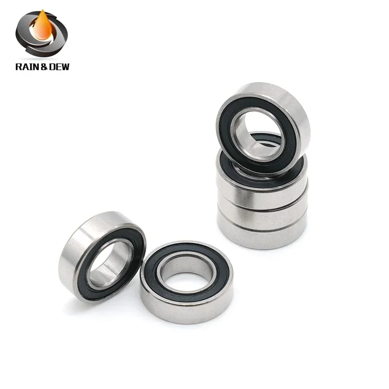 깊은 그루브 볼 베어링, 6003RS 180103 RS 6003 2RS EMQ 품질, 6003RS 베어링 ABEC-7, 4 개, 17*35*10mm