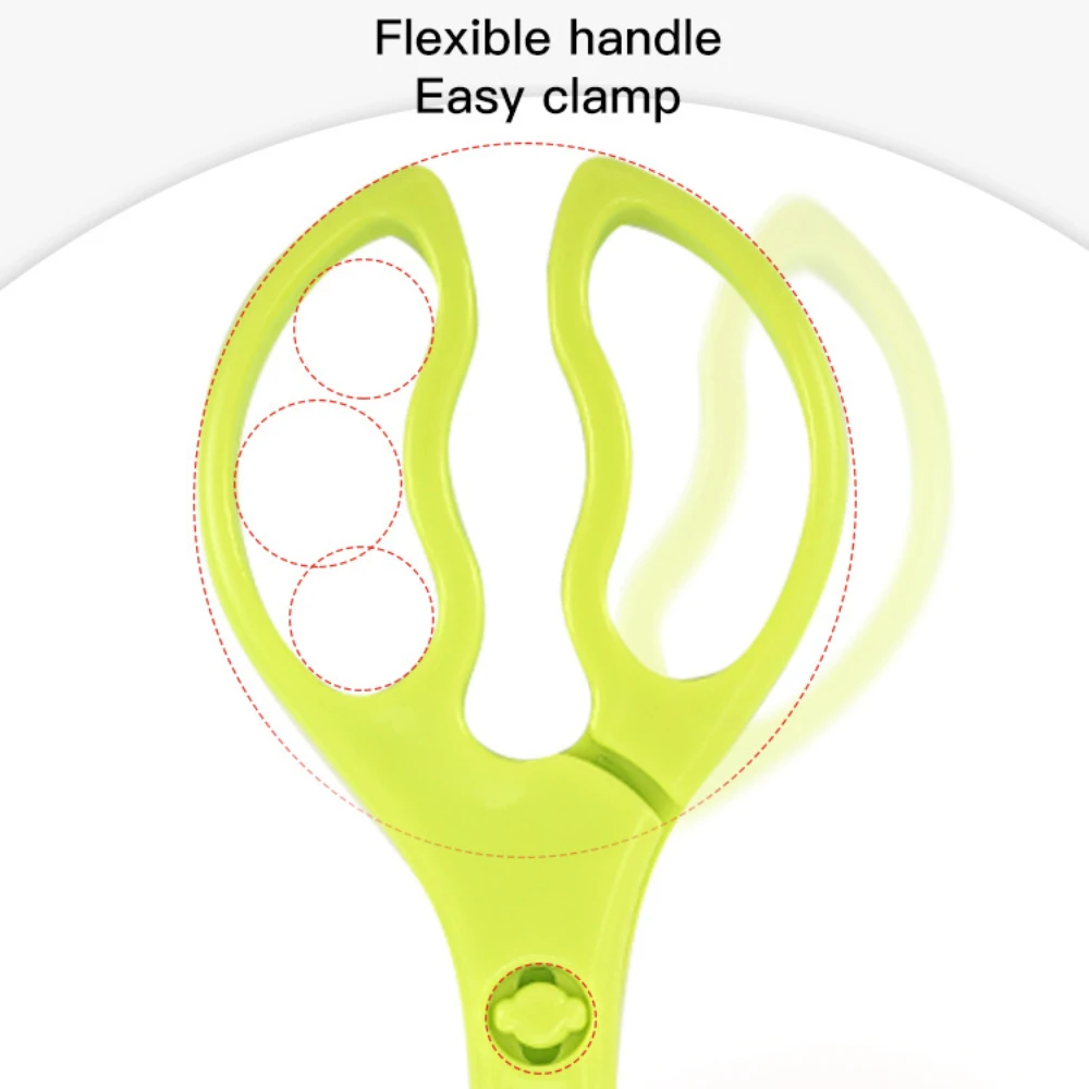 Multi functional high-temperature resistant anti slip silicone baby bottle disinfection clip detachable baby bottle mouth clip
