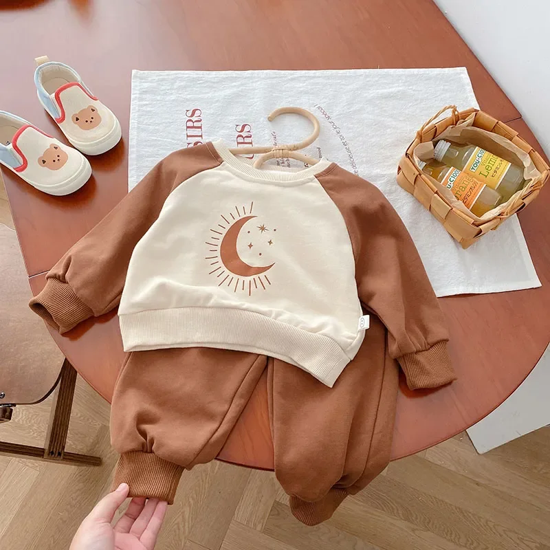 Baby Boys Clothing Set Infant Hoodie And Pants 2 Pcs Suit Casual Style Girls Clothes Set kids clothing set girls clothing set boys clothing set