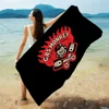 Gas Monkey Garage Logo Bath Towel Microfiber Soft Water Absorbing Breathable For Girl Kids Decorative Cartoon Beach Towel 6