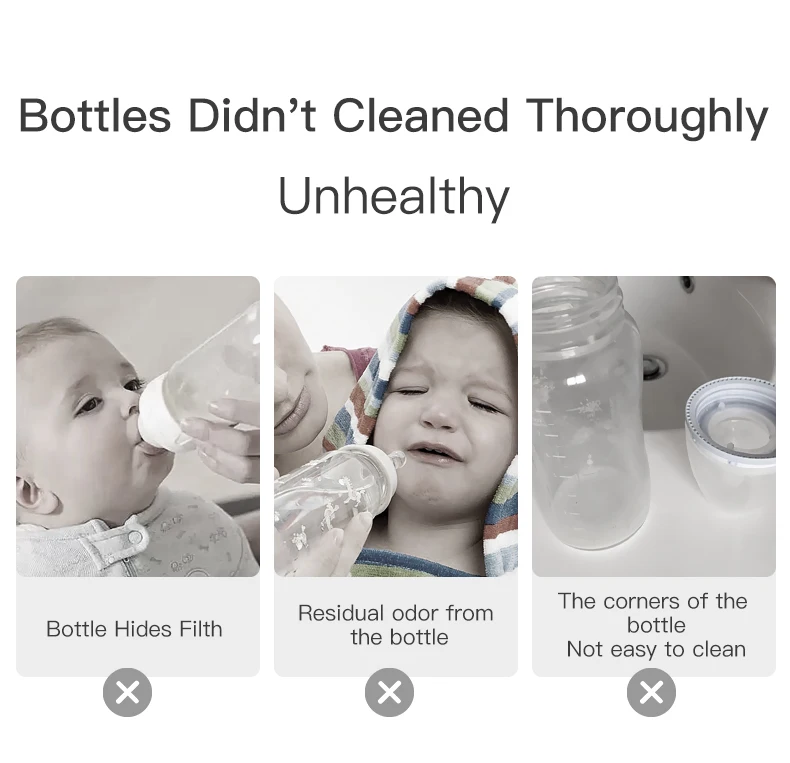 Goupillon Brosse Rotatif 360° en Nylon – Kit de Nettoyage Biberons et Tétines 8 Goupillon Brosse Rotatif 360° en Nylon – Kit de Nettoyage Biberons et Tétines