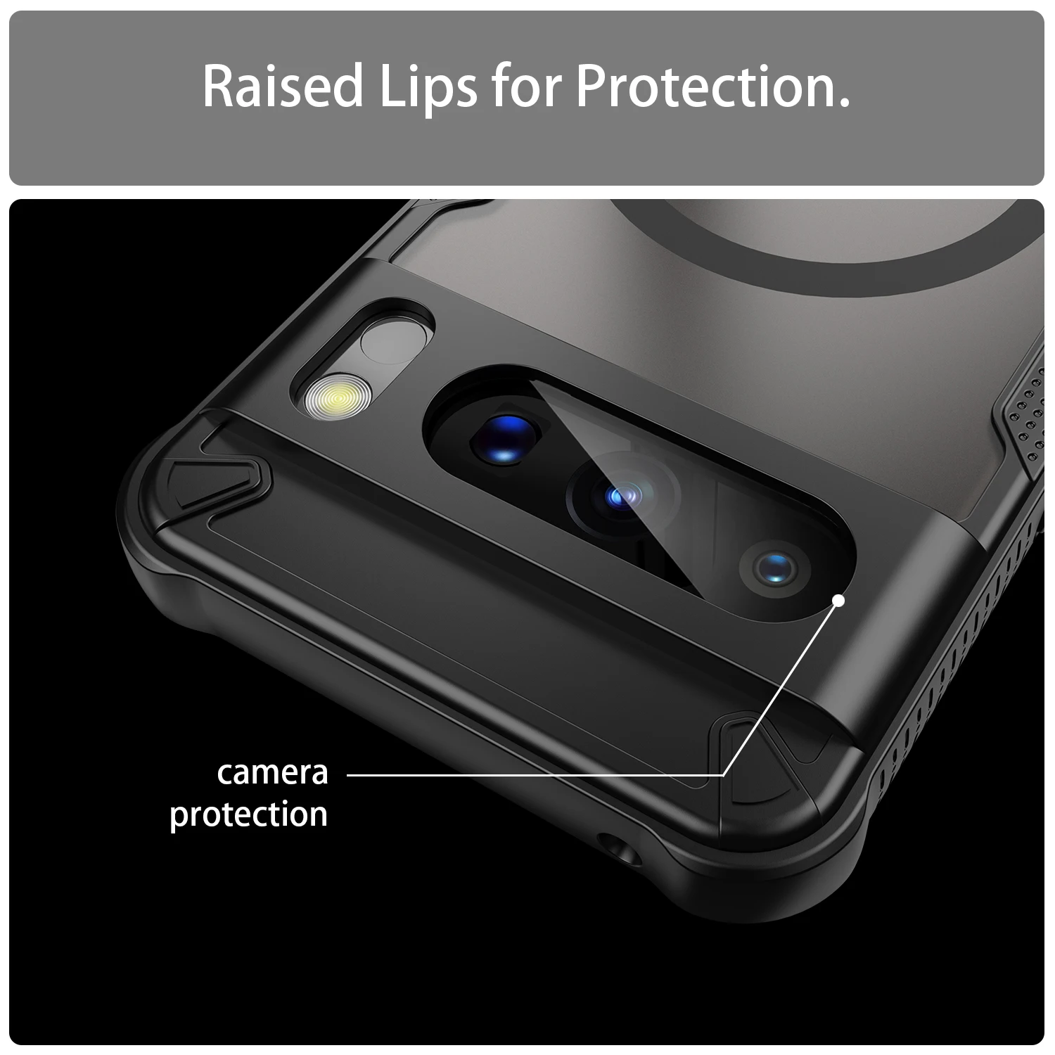 Magnetic Luxury Matte Translucent Armor Shockproof Case with Magsafe Wireless Charging Compatibility
