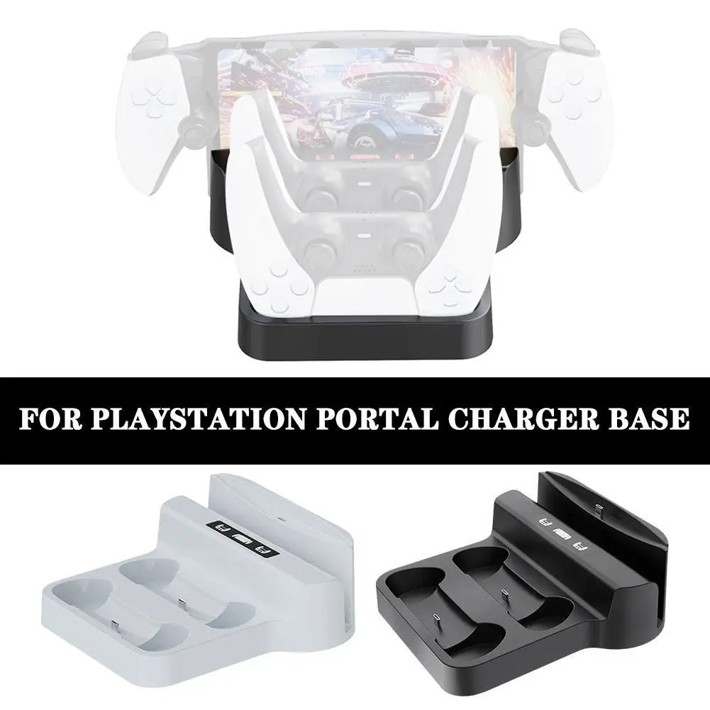 1Set Per Playstation Portal Base Di Ricarica Portatile Per Playstation Portal/Per Controller Di Gioco Ps5 Dock Di Ricarica Per Playstation
