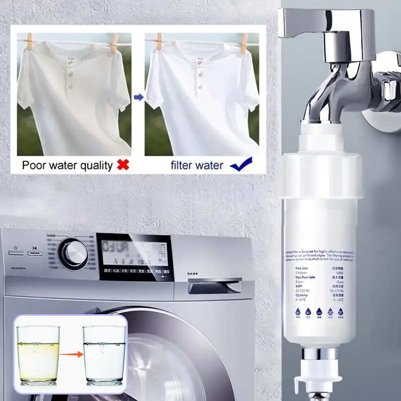 Multifunctional Washing Machine Water Purification Filter Nozzle For Faucet Kitchen Accessories Household Water Filter