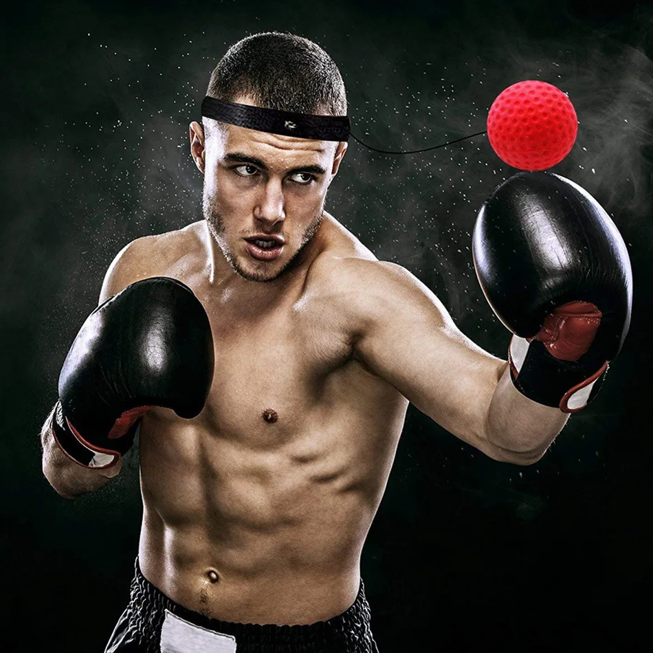 C - Boxe Re flex Speed Punch Ball San da, boxe, lever la Force de