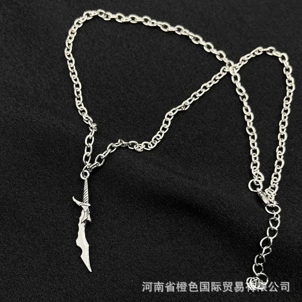 Sung Jin-Woo Yoo Jin-Ho Park Kyung-Hye Manga Ketting Sieraden Metalen Korte Blade Hanger Cosplay Kostuums Diy Rekwisieten Speelgoed Geschenken