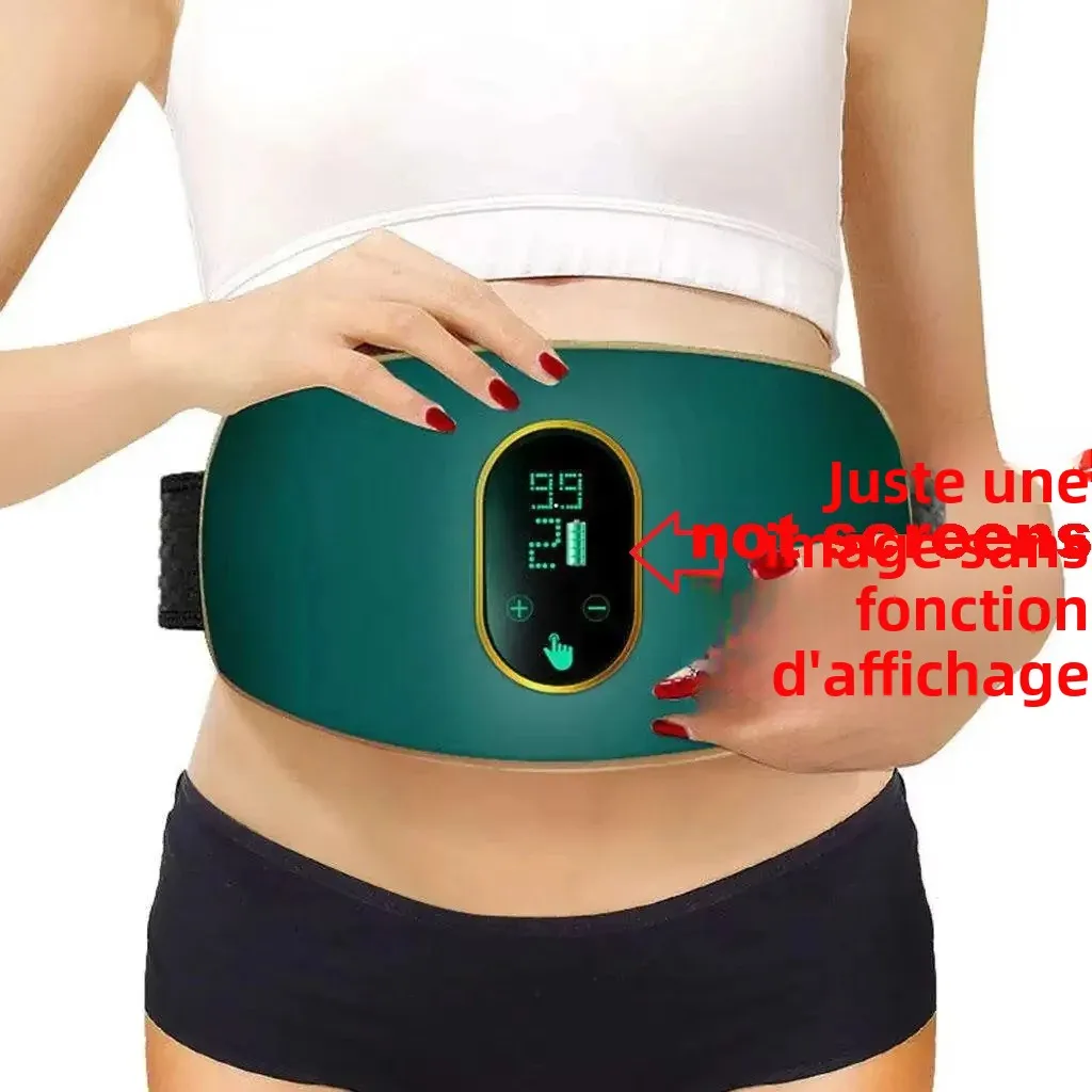 Rechargeable Body Slimming Machine Weight Loss Crazy Fat Burning Massage Fitness Belt Beauty Tool Constipation_voghion.com