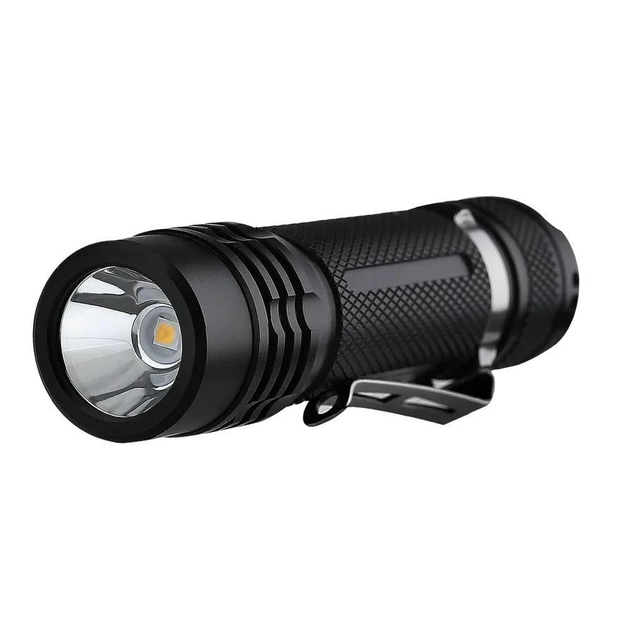 Folomov 18650S 900 루멘 EDC 손전등 18650 배터리, USB 충전식 미니 컴팩트, 9 가지 모드 LED 토치, 야외 캠핑 하이킹