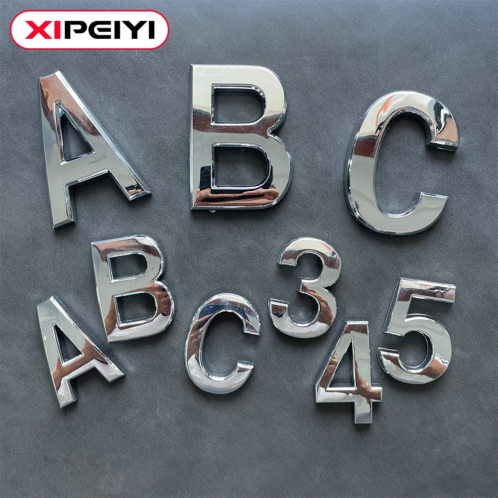 4 Inch Black Metal Letters A B C Stainless Steel Letter Sign - AliExpress