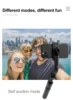 Upgraded Tripod Selfie Stick with 2 Fill Light 1130mm Phone Tripod with Remote Shutter for Android IOS Smartphone 4
