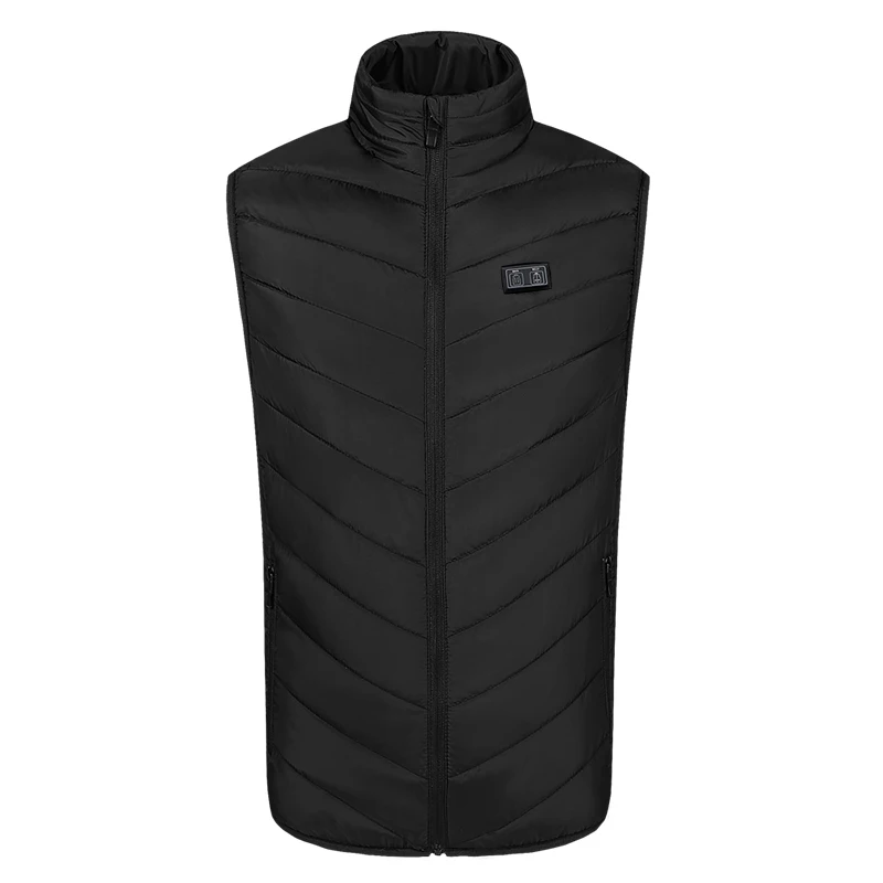 13 Areas Heated Vest Oversized Women Men Winter Snowboarding Coat Self Heating Vest USB Electric Thermal Jacket Outdoor