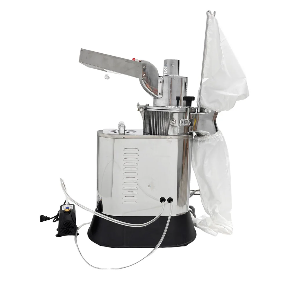 Stainless Steel Grain Grinder Water Cooled Continuous Feeding Grain Milling machine 3