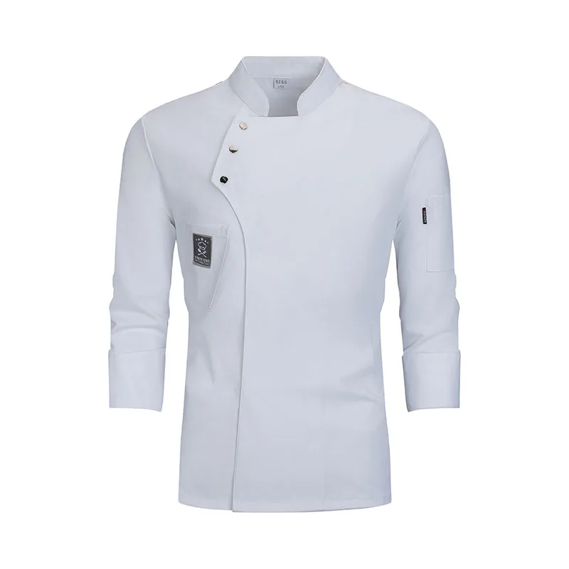 Food service Kitchen Cooking Costume Pizzaiolo Chef Uniform Restaurant Cook Jackets Bakery Cafe Waiter Waitress Working Clothes - Image 5