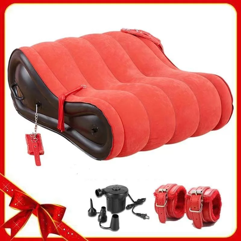 Sex Inflatable Sofa Bed Adults Make Love Chair Pillow Cushion
