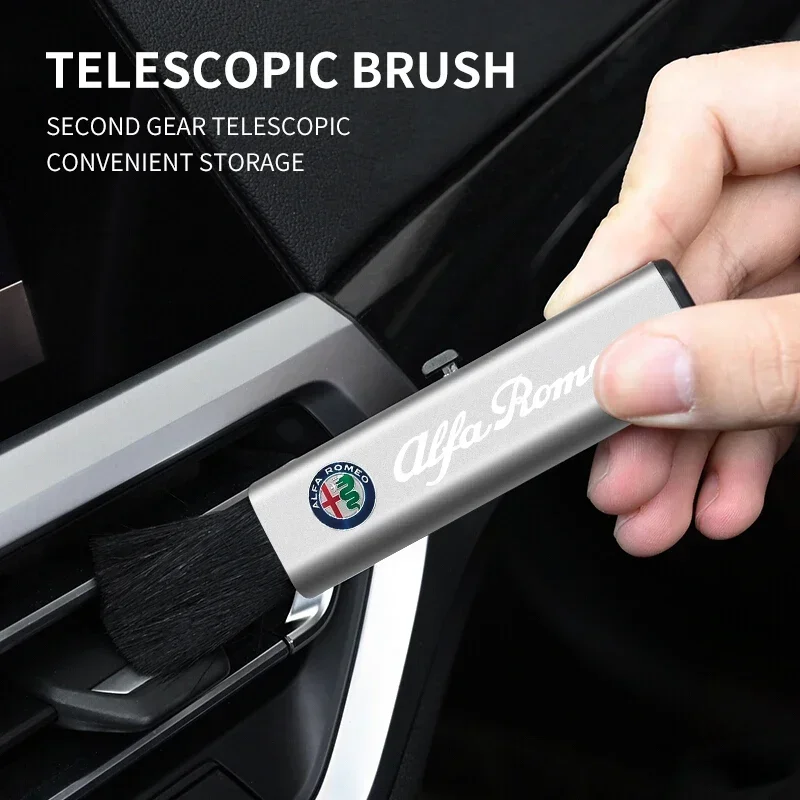 Retractable Car and Computer Air Conditioner Cleaning Brush