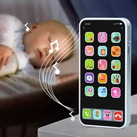 Infant Simulation Touch Screen Cell Phone Educational Toy, with Light Music, Gopher Early Education Learning Machine Sound Toy 2