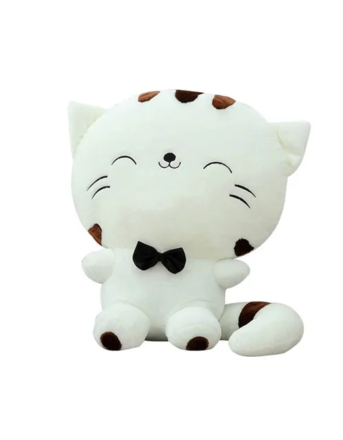 20CM Cute Kawaii Cat with Bow Plush Dolls Toys Gift Stuffed Soft Doll Cushion Sofa Pillow Gifts Xmas Gift Party Decor 6