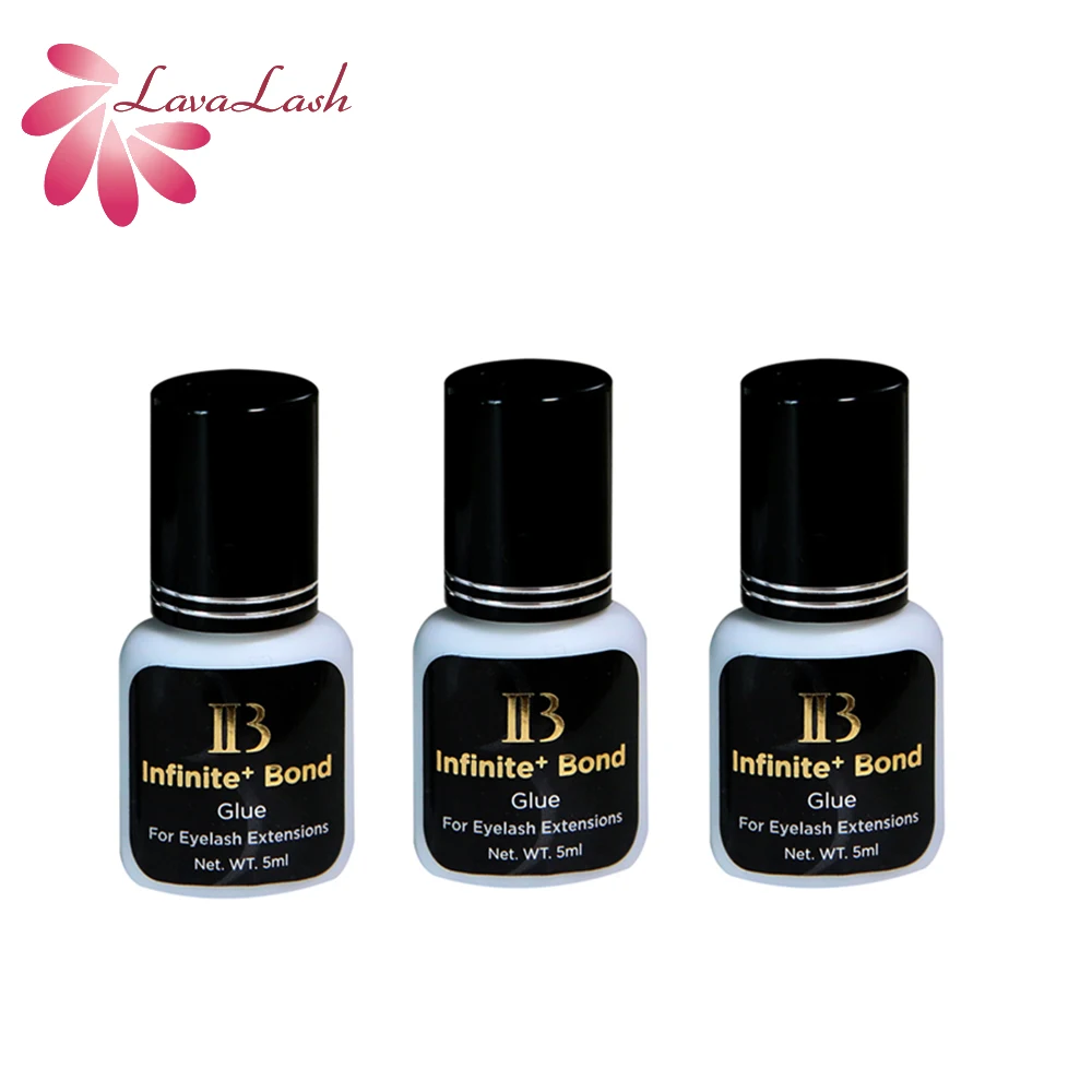 

Eyelash Extensions Glue 5ml Korea IB Infinite Plus Bond Glue Strong 1S Fast Drying Retention 6-7 Weeks Lash Glue
